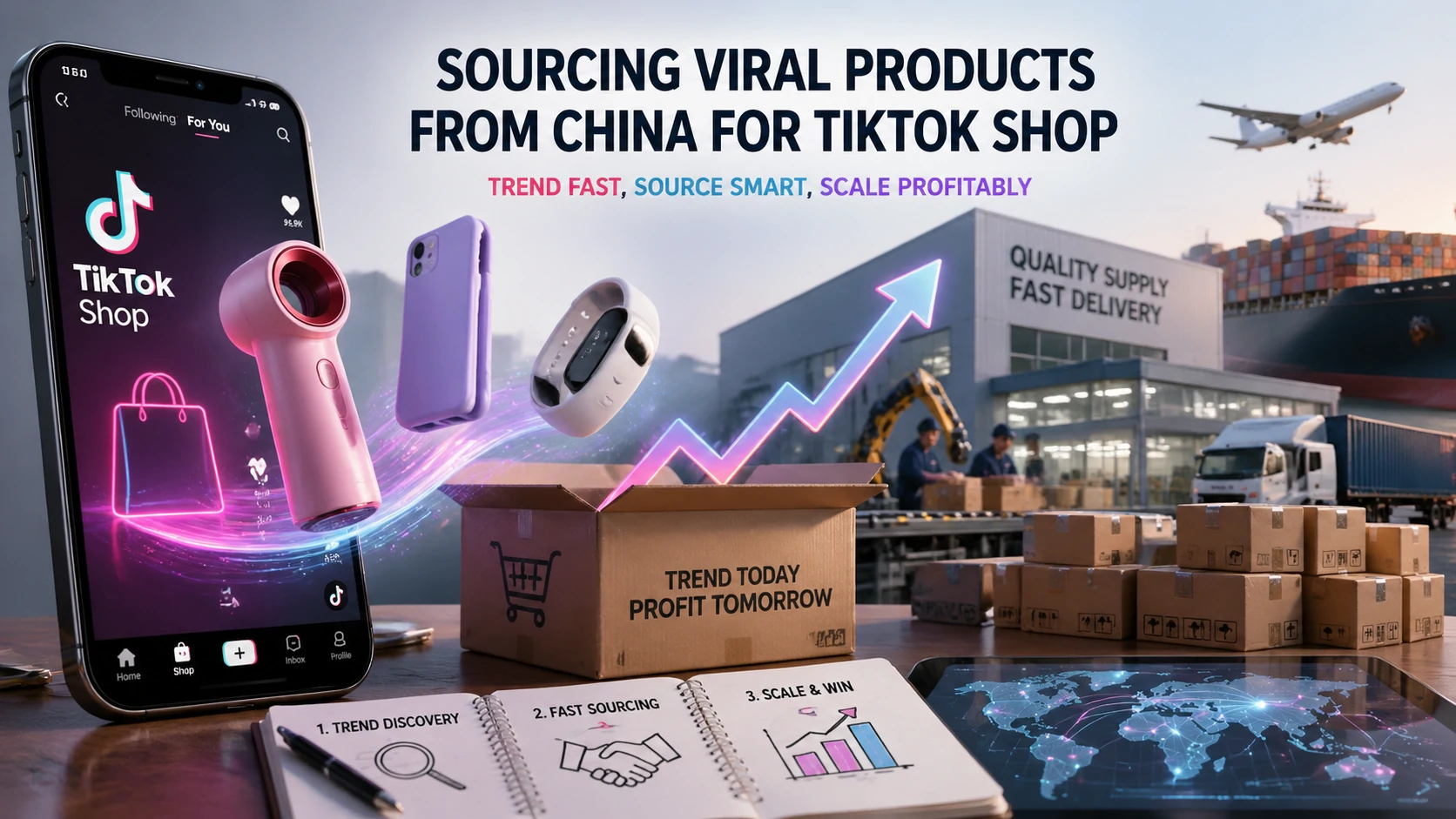 La guía definitiva de 2026 para obtener productos virales para la tienda TikTok en China