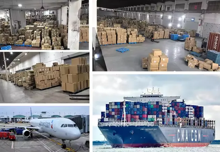 Logística y opciones de envío después de obtener ropa desde China